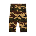 Vintage Plein Sud Camo Stretch Bike Shorts "Green/Brown"