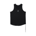 Mastermind Japan Glass Beaded Loopwheel Tank Top "Black"