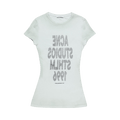 Acne Studios Graphic T-Shirt "Cold Grey"