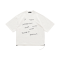 Mastermind World Decorated Short-Sleeve Sweatshirt "White"