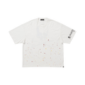Mastermind World Distressed Short-Sleeve Tee "White"