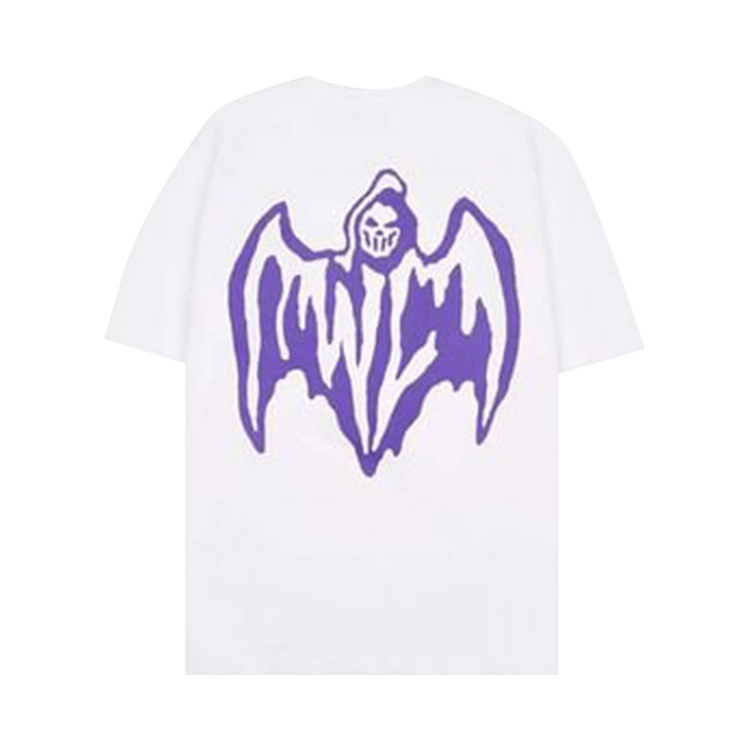 Warren Lotas Bat Logo Tee "White/Purple"