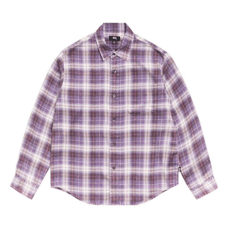Stussy Matthew Plaid Shirt "Lavender"