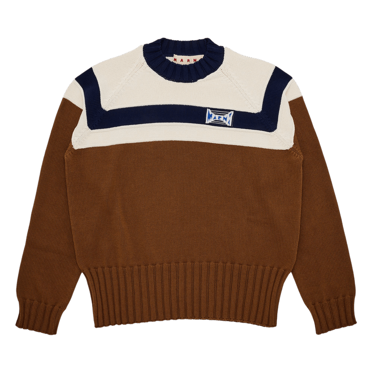 Marni Roundneck Sweater "Tabacco"