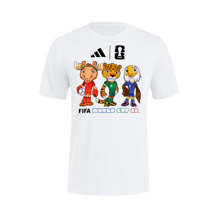 Adidas FIFA World Cup 2026 Mascot Tee "White"