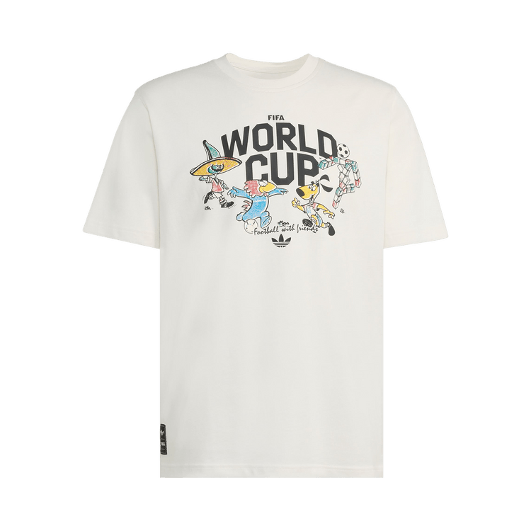 Adidas FIFA World Cup 26 Group Mascot T-Shirt "Cloud White"