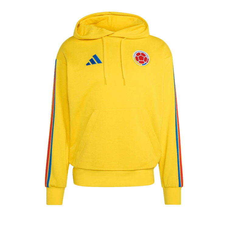 Adidas Colombia Dna Fleece Hoodie "Impact Yellow"