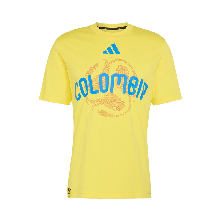 Adidas FIFA World Cup 26 Colombia T-Shirt "Impact Yellow"