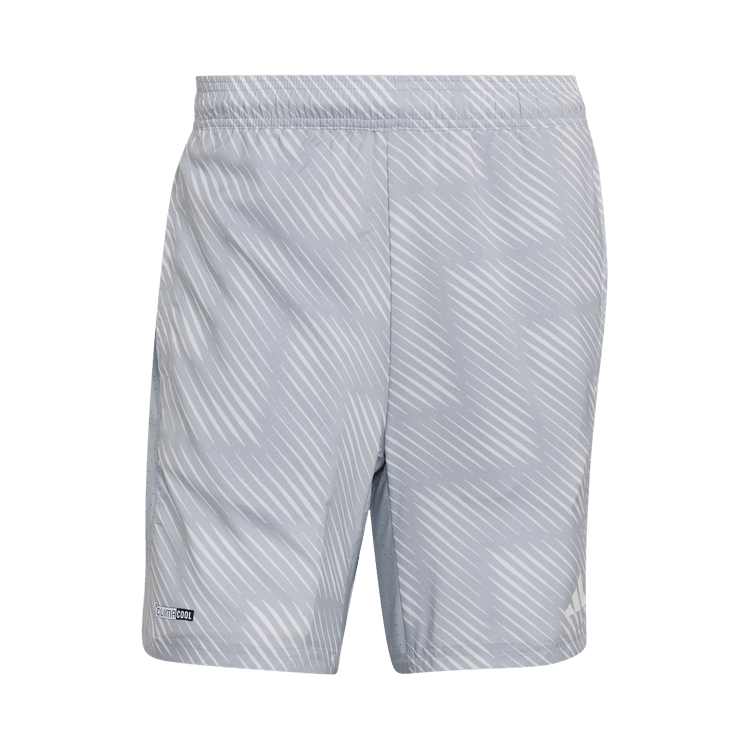Adidas Workout Tech Intensity Aop Shorts "Halo Silver/Black"