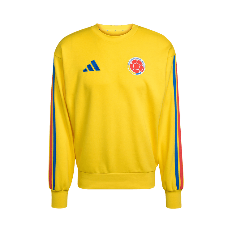 Adidas Colombia Dna Crew Sweat "Impact Yellow"