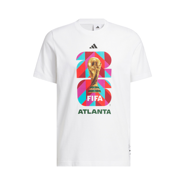 Adidas FIFA World Cup 26 Host City Atlanta Graphic T-Shirt "White"