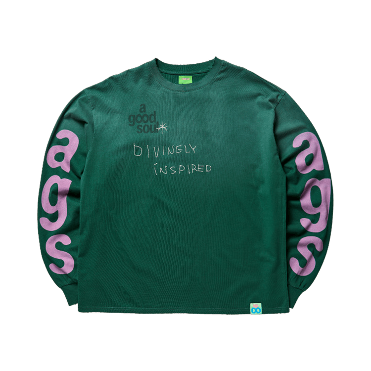 A Good Soul Green Light Long-Sleeve "Faded Green"