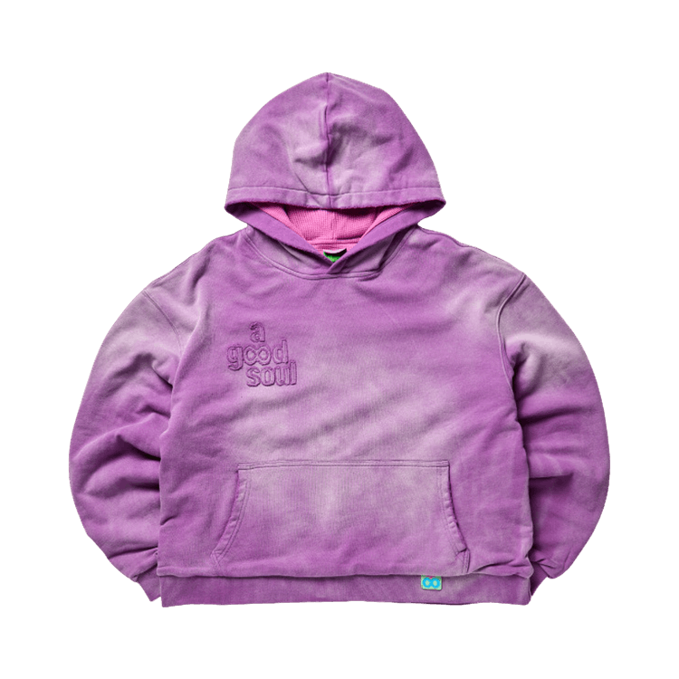 A Good Soul True Form Spirit Hoodie "Faded Purple"