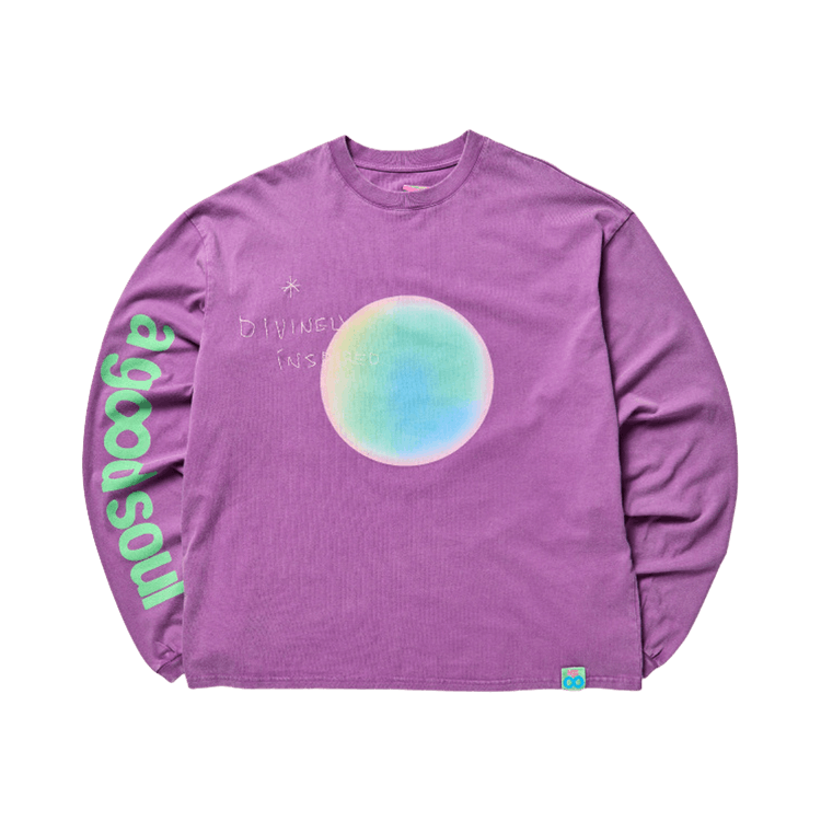 A Good Soul Violet Frequency Long-Sleeve "Faded Purple"