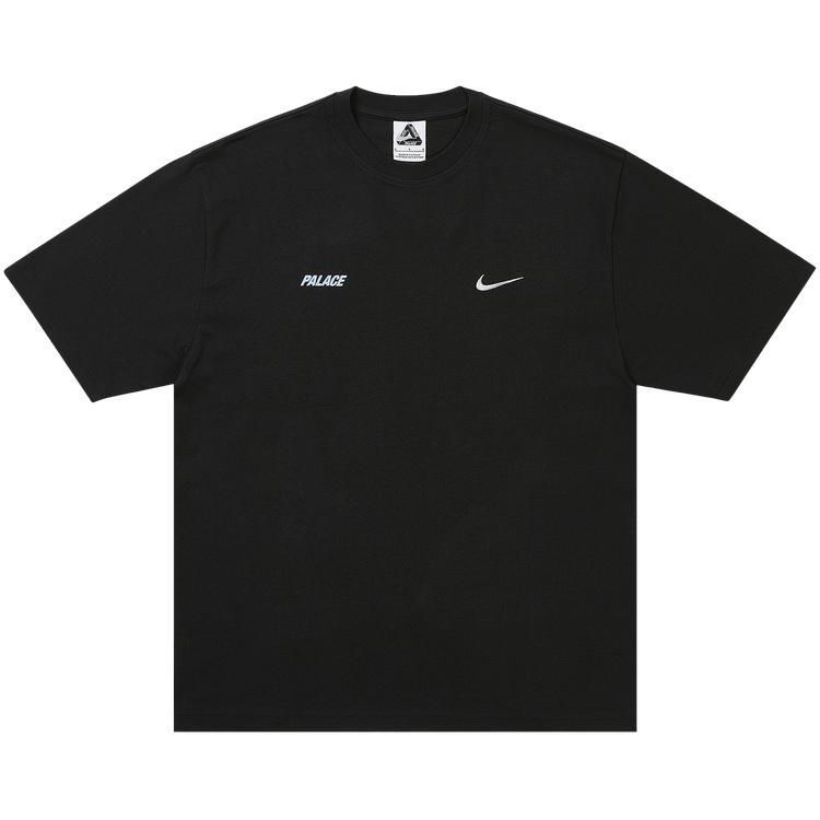 Palace x Nike Font Swoosh T-Shirt "Black"