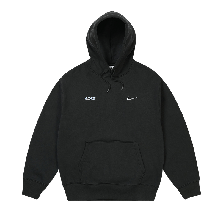 Palace x Nike Font Swoosh Hood "Black"