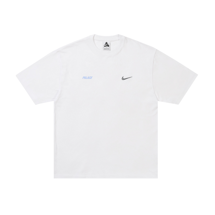 Palace x Nike Font Swoosh T-Shirt "White"