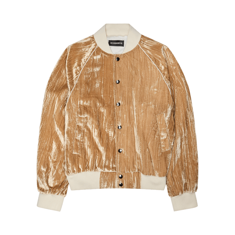 Ann Demeulemeester Esko Slim Fit Raglan Bomber "Sand"