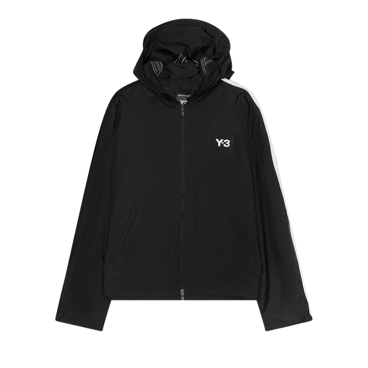 Y-3 Nylon 3 Stripes Track Jacket "Black"