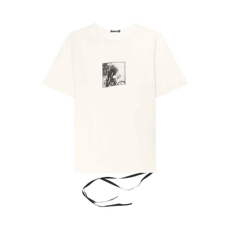 Ann Demeulemeester Bikers Kiss T-Shirt "White"