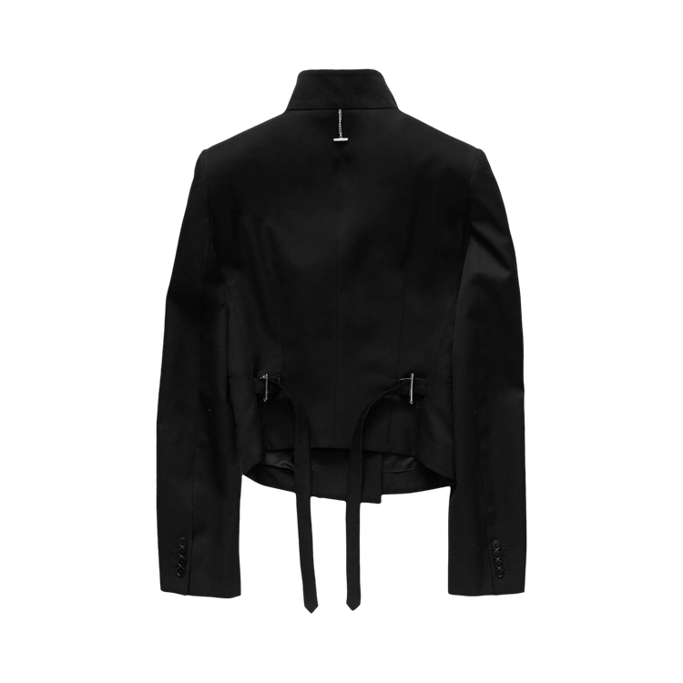 Alexander McQueen Shrunken Blazer "Black"