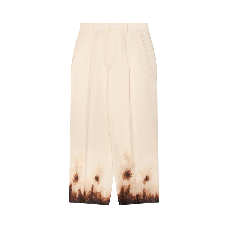 Doublet Mud Hand Painted Tailored Trouser "Cream"