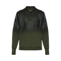Maison Margiela Coated Polo Sweater "Green"