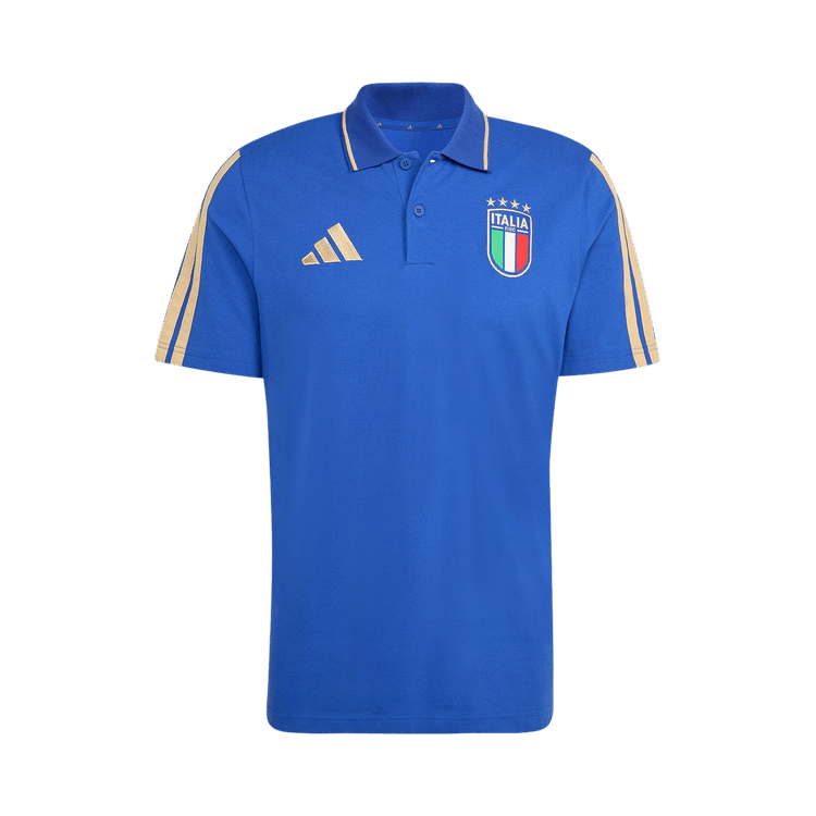 Adidas Italy DNA Polo Shirt "Bold Blue"