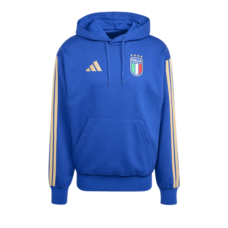 Adidas Italy DNA Fleece Hoodie "Bold Blue"