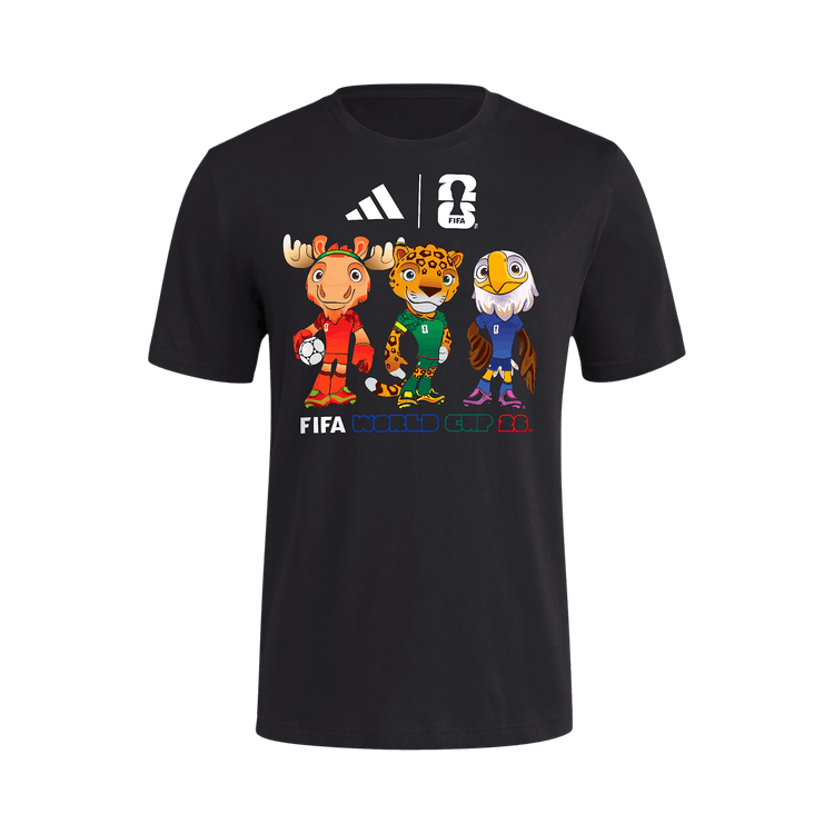 Adidas FIFA World Cup 2026 Mascot Tee "Black / Soccr-Wcu-454"