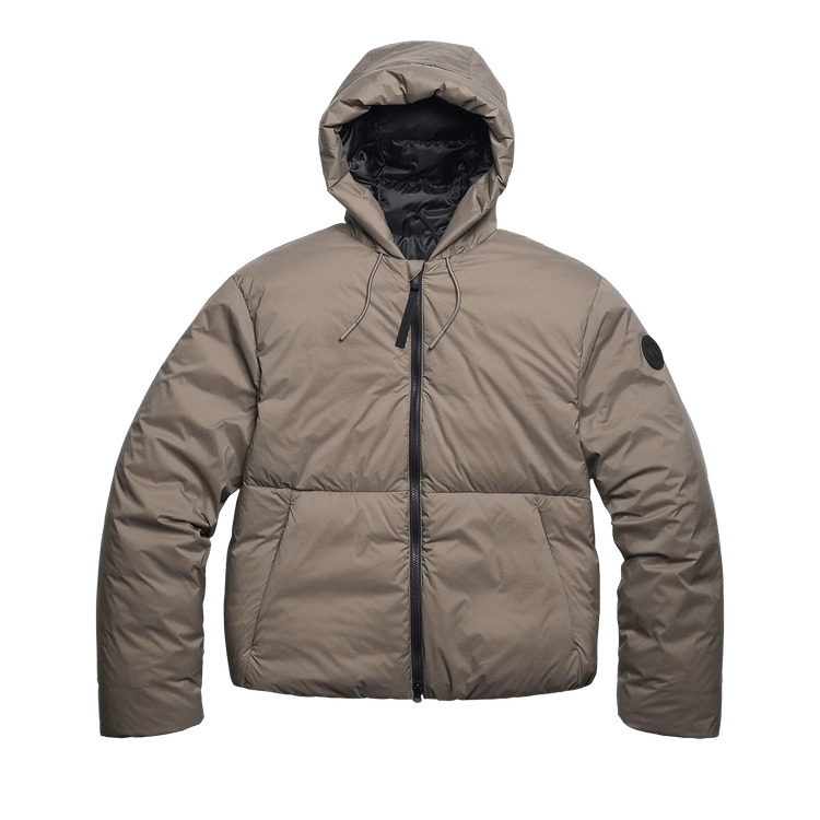 Canada Goose Lodge Hooded Jacket "Taupe Grey"