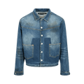 Andersson Bell Rodeo Motorcycle Denim Jacket "Blue"
