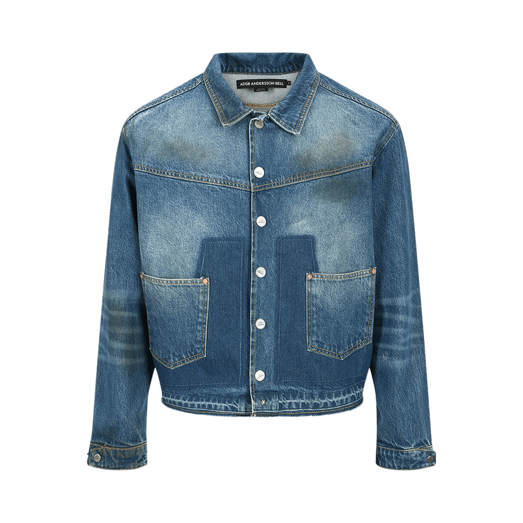 Andersson Bell Rodeo Motorcycle Denim Jacket "Blue"