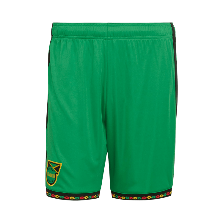 Adidas Jamaica 26 x Bob Marley Home Shorts "Vivid Green"