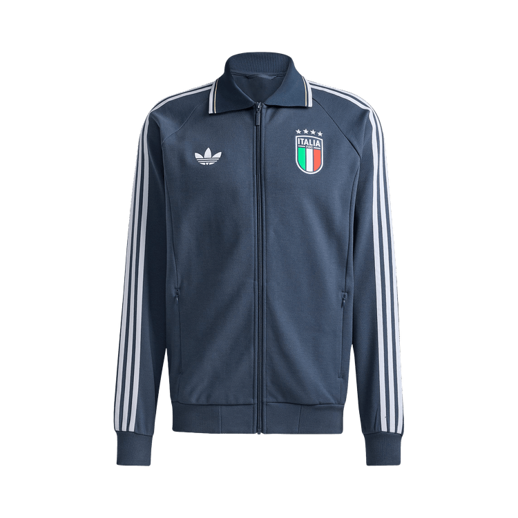 Adidas Italy Away Anthem Jacket "Night Marine"
