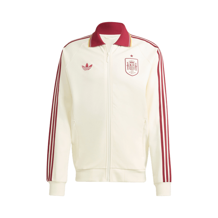 Adidas Spain Away Anthem Jacket "Off White"