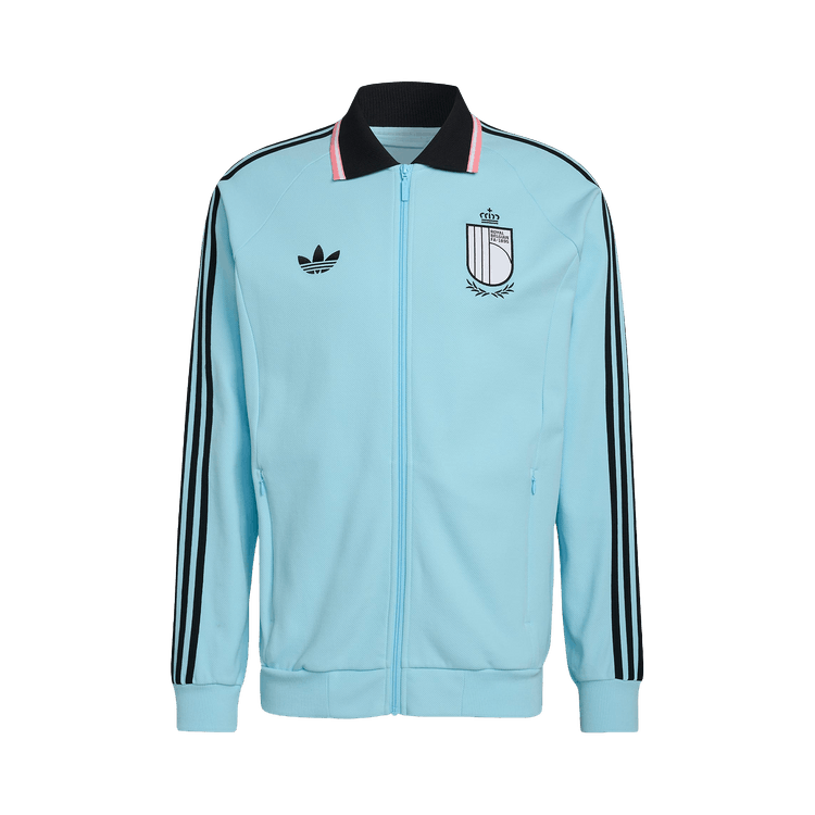 Adidas Belgium Away Anthem Jacket "Frozen Blue"
