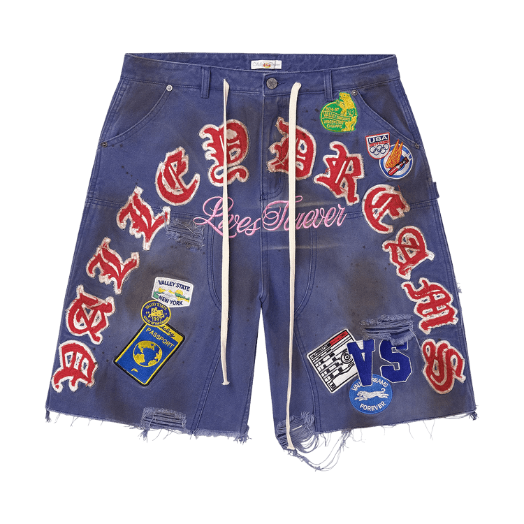 Vale Forever Workshop Jorts "Blue"