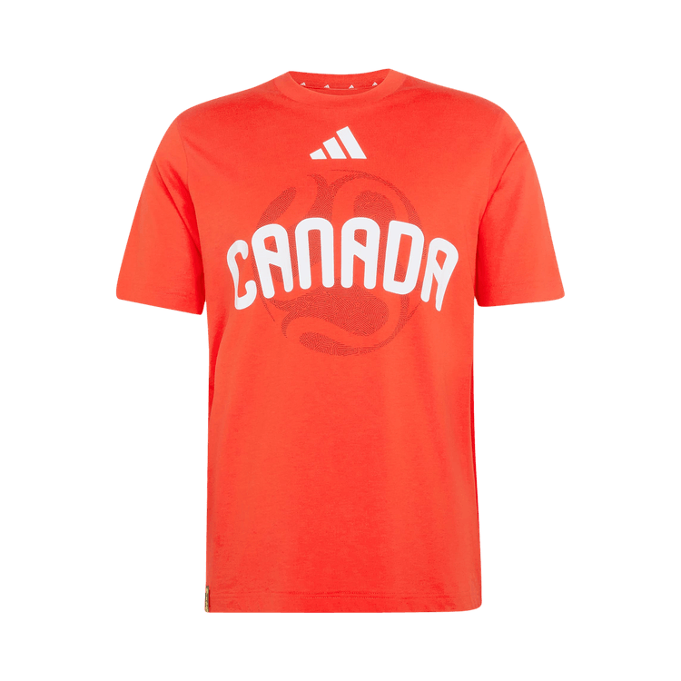 Adidas FIFA World Cup 26 Canada T-Shirt "Active Red"