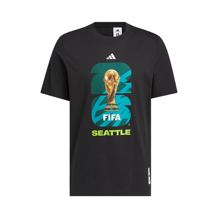 Adidas FIFA World Cup 26 Host City Seattle Graphic T-Shirt "Black"