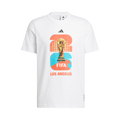 Adidas FIFA World Cup 26 Host City Los Angeles Graphic T-Shirt "White"