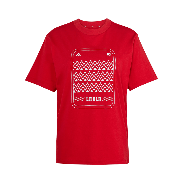 Adidas Mexico Home T-Shirt "Better Scarlet"