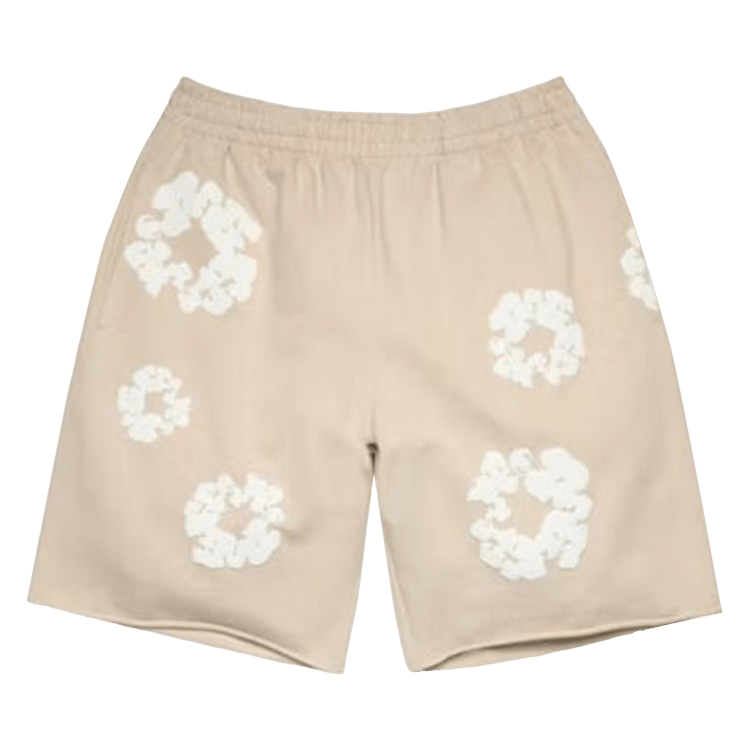 Denim Tears Cotton Wreath Sweatshorts "Cream"