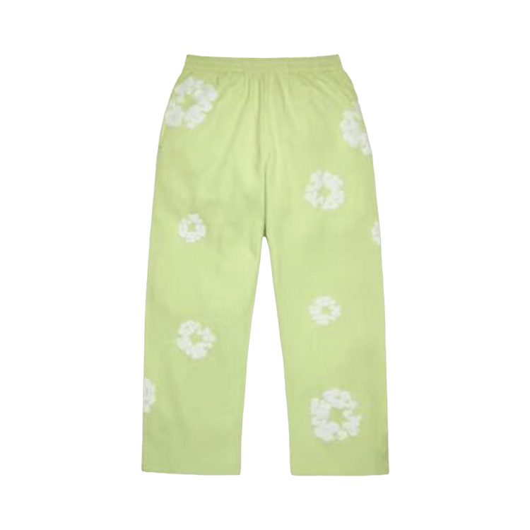 Denim Tears Cotton Wreath Baggy Sweatpants "Mint"