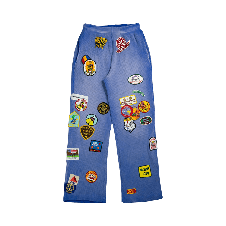 *Better With Age Gentlemen"s Waffle Sweatpants "Blue'