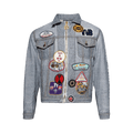 *Better With Age Brogue Reconstructed Reversible Trucker Jacket "Indigo"