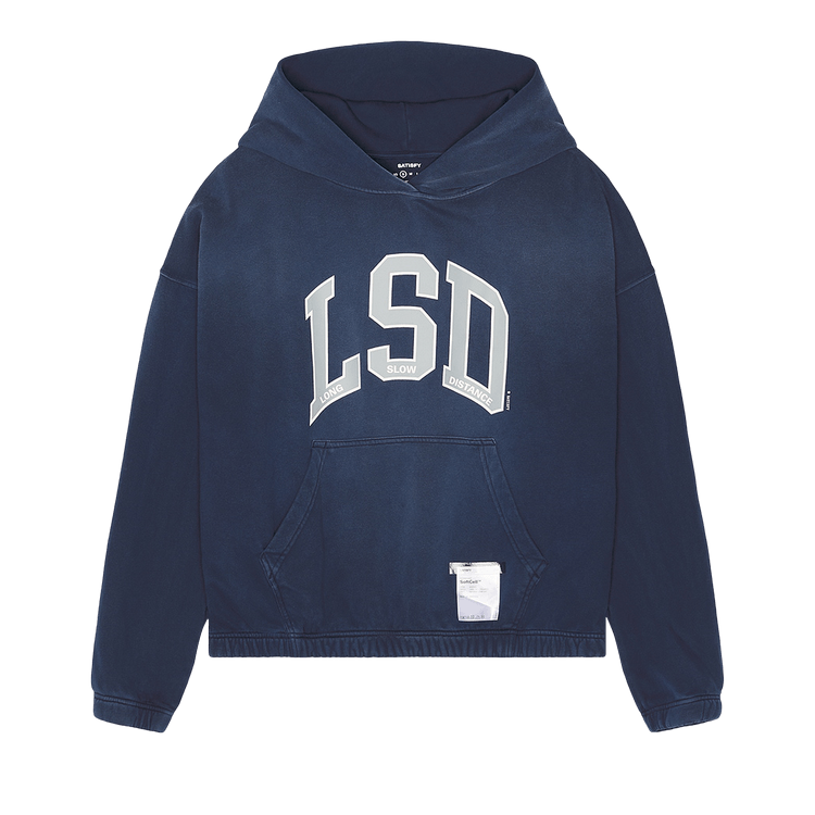 SATISFY SoftCell Hoodie "Sun Bleached Indigo"