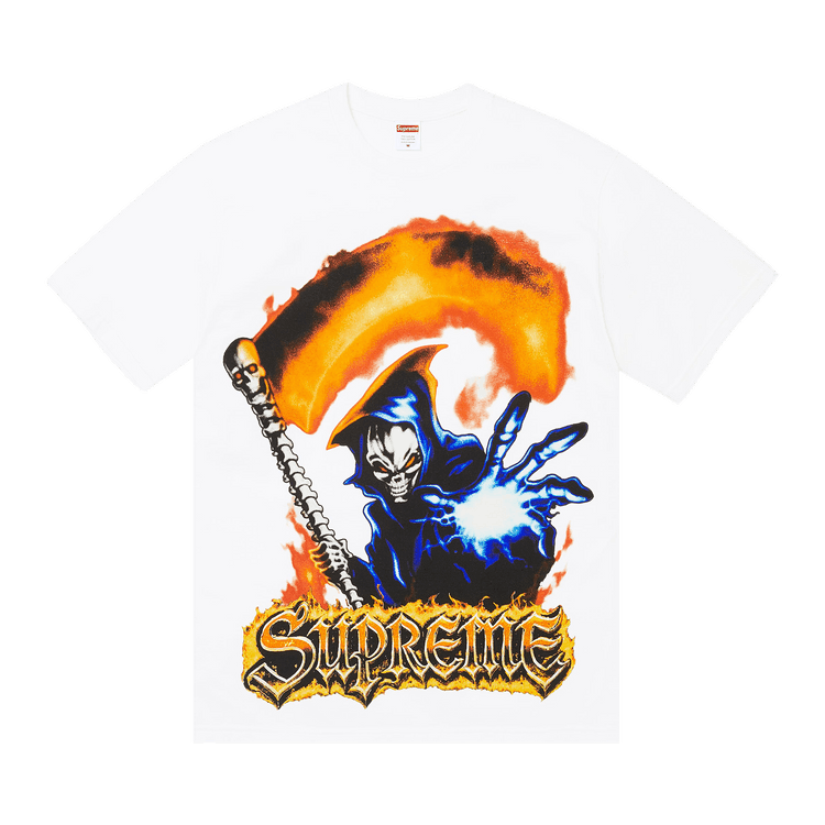 Supreme Grim Reaper Tee "White"