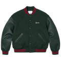 Supreme Cross Varsity Jacket "Dark Green"