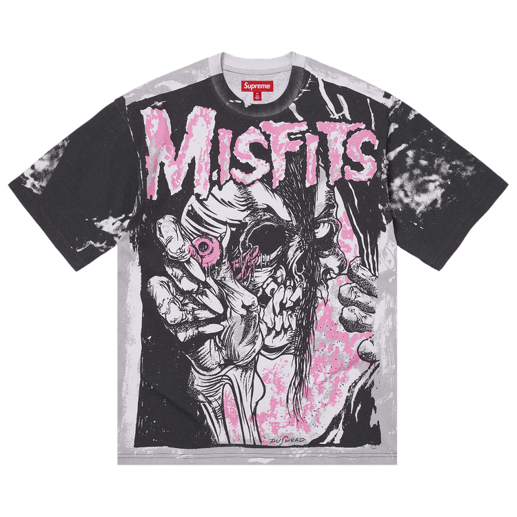 Supreme x The Misfits Short-Sleeve Top "White"